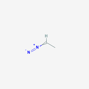 molecular formula C2H4N2 B072472 Diazoethane CAS No. 1117-96-0
