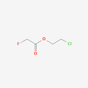 Acetic acid, fluoro-, (2-chloroethyl) ester