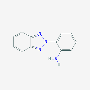 molecular formula C12H10N4 B072485 2-(o-Aminophenyl)-2H-benzotriazole CAS No. 1211-08-1