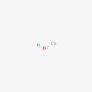 molecular formula CoHO- B072492 Cobaltite CAS No. 1303-15-7