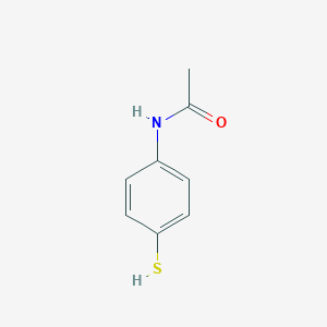 molecular formula C8H9NOS B072494 4-Acetamidothiophenol CAS No. 1126-81-4