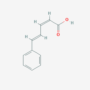 molecular formula C11H10O2 B072497 beta-Styrylacrylic acid CAS No. 1552-94-9