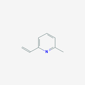 molecular formula C8H9N B072503 6-甲基-2-乙烯基吡啶 CAS No. 1122-70-9