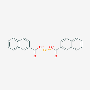 molecular formula C22H14FeO4 B072523 Iron naphthenate CAS No. 1338-14-3