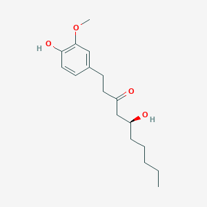 molecular formula C17H26O4 B072531 6-Gingerol CAS No. 1391-73-7