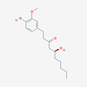 molecular formula C17H26O4 B072531 Gingerol CAS No. 1391-73-7