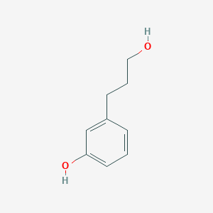 molecular formula C9H12O2 B072551 3-(3-Hydroxypropyl)phenol CAS No. 1424-74-4