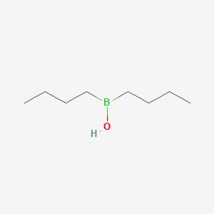 molecular formula C8H19BO B072554 Dibutylborinic acid CAS No. 1189-31-7