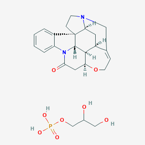 molecular formula C24H31N2O8P B072556 Strychnine glycerophosphate CAS No. 1323-31-5