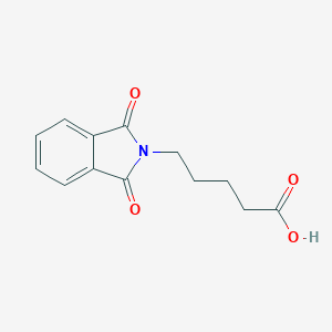 molecular formula C13H13NO4 B072568 5-Phthalimidopentanoic acid CAS No. 1147-76-8