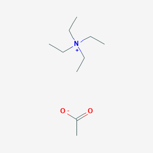 molecular formula C10H23NO2 B072576 Tetraethylammonium acetate CAS No. 1185-59-7