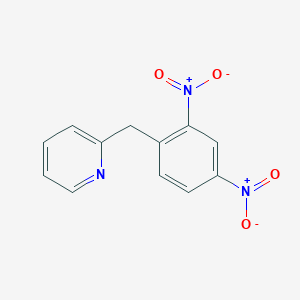 molecular formula C12H9N3O4 B072581 2-(2,4-Dinitrobenzyl)pyridine CAS No. 1151-97-9