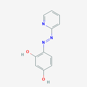 molecular formula C11H9N3O2 B072590 4-(2-Pyridylazo)resorcinol CAS No. 1141-59-9