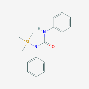molecular formula C16H20N2OSi B072618 N-Trimethylsilyl-N,N'-diphenylurea CAS No. 1154-84-3