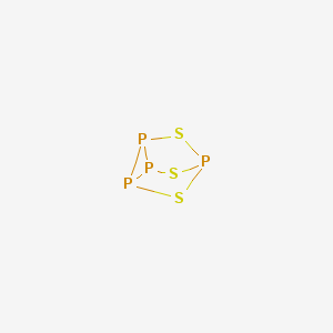 molecular formula P4S3 B072625 Phosphorus sesquisulfide CAS No. 1314-85-8