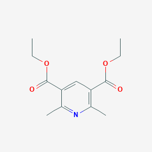 molecular formula C13H17NO4 B072632 Diethyl 2,6-dimethylpyridine-3,5-dicarboxylate CAS No. 1149-24-2