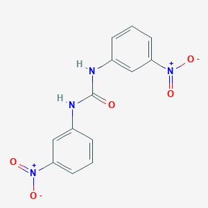 molecular formula C13H10N4O5 B072644 1,3-双(3-硝基苯基)脲 CAS No. 1234-21-5