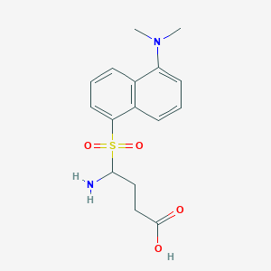 molecular formula C16H20N2O4S B072649 Dansyl-4-aminobutyric acid CAS No. 1236-58-4