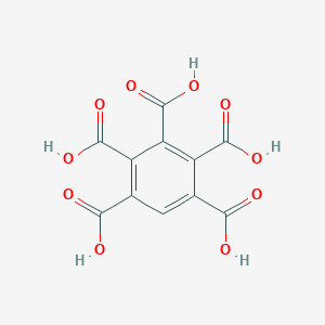 molecular formula C11H6O10 B072655 Benzenepentacarboxylic acid CAS No. 1585-40-6