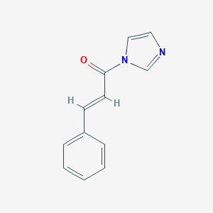 molecular formula C12H10N2O B072663 N-trans-Cinnamoylimidazole CAS No. 1138-15-4