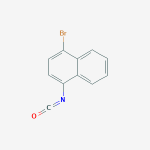 molecular formula C11H6BrNO B072666 1-Bromo-4-isocyanatonaphthalene CAS No. 1591-96-4