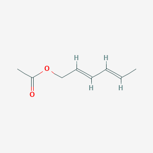 molecular formula C8H12O2 B072696 Sorbyl acetate CAS No. 1516-17-2