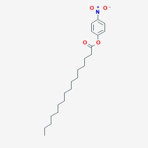 molecular formula C22H35NO4 B072703 p-Nitrophenyl palmitate CAS No. 1492-30-4