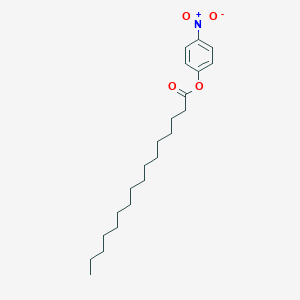 molecular formula C22H35NO4 B072703 4-Nitrophenyl palmitate CAS No. 1492-30-4