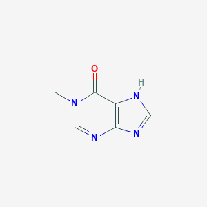 molecular formula C6H6N4O B072709 1-Methylhypoxanthine CAS No. 1125-39-9