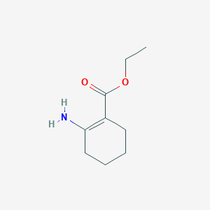 molecular formula C9H15NO2 B072715 2-氨基-1-环己烯-1-羧酸乙酯 CAS No. 1128-00-3