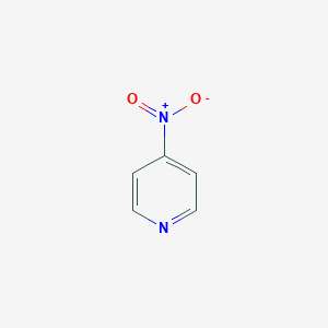 molecular formula C5H4N2O2 B072724 4-Nitropyridine CAS No. 1122-61-8