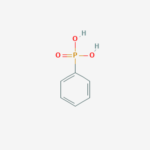 molecular formula C6H7O3P B072730 苯基膦酸 CAS No. 1571-33-1