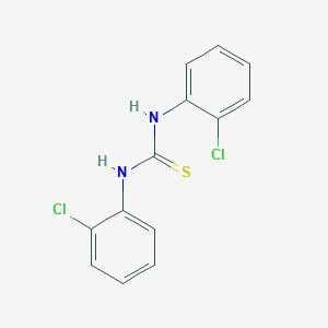 molecular formula C13H10Cl2N2S B072733 1,3-双(2-氯苯基)硫脲 CAS No. 1219-68-7
