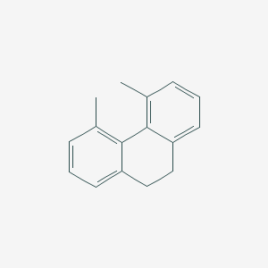 molecular formula C16H16 B072734 Phenanthrene, 9,10-dihydro-4,5-dimethyl- CAS No. 1209-83-2