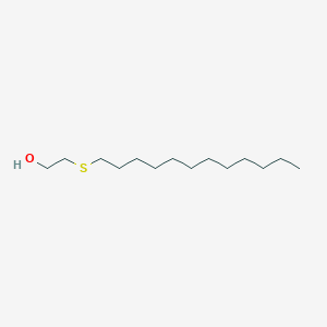 molecular formula C14H30OS B072744 Ethanol, 2-(dodecylthio)- CAS No. 1462-55-1