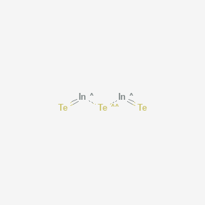 molecular formula In2Te3 B072746 Indium telluride CAS No. 1312-45-4