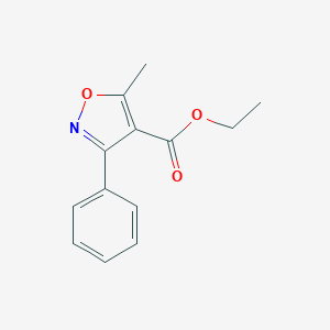 Ethyl 5-methyl-3-phenylisoxazole-4-carboxylate