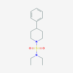 molecular formula C15H24N2O2S B7274873 N,N-diethyl-4-phenylpiperidine-1-sulfonamide 