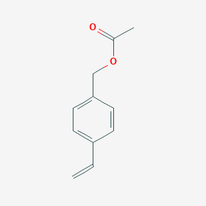 molecular formula C11H12O2 B072751 4-乙烯基苄基乙酸酯 CAS No. 1592-12-7