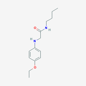 molecular formula C14H22N2O2 B072754 N-butyl-2-(4-ethoxyanilino)acetamide CAS No. 1149-64-0