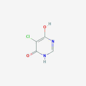 molecular formula C4H3ClN2O2 B072767 5-Chloropyrimidine-4,6-diol CAS No. 1193-56-2