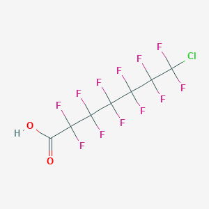molecular formula C7HClF12O2 B072775 7-Chloroperfluoroheptanoic acid CAS No. 1550-24-9