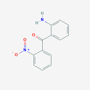 molecular formula C13H10N2O3 B072794 2-氨基-2'-硝基苯甲酮 CAS No. 1444-72-0