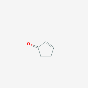 molecular formula C6H8O B072799 2-Methyl-2-cyclopenten-1-one CAS No. 1120-73-6