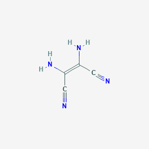 molecular formula C4H4N4 B072808 Diaminomaleonitrile CAS No. 1187-42-4