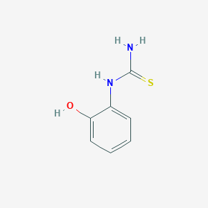 molecular formula C7H8N2OS B072812 2-Hydroxyphenylthiourea CAS No. 1520-26-9