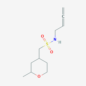 molecular formula C11H19NO3S B7281625 CID 136561873 