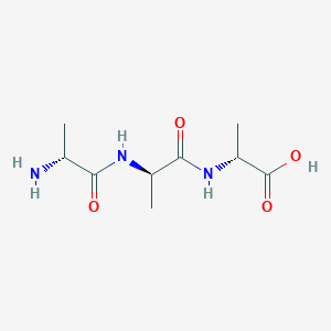 molecular formula C9H17N3O4 B072818 H-D-Ala-D-Ala-D-Ala-OH CAS No. 1114-94-9