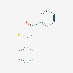 molecular formula C15H12OS B072825 1-Propanone, 1,3-diphenyl-3-thioxo- CAS No. 1215-43-6