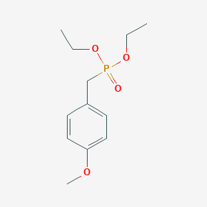 molecular formula C12H19O4P B072831 Diethyl 4-methoxybenzylphosphonate CAS No. 1145-93-3